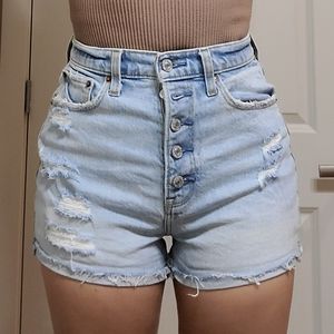 Abercrombie High Rise Mom Short